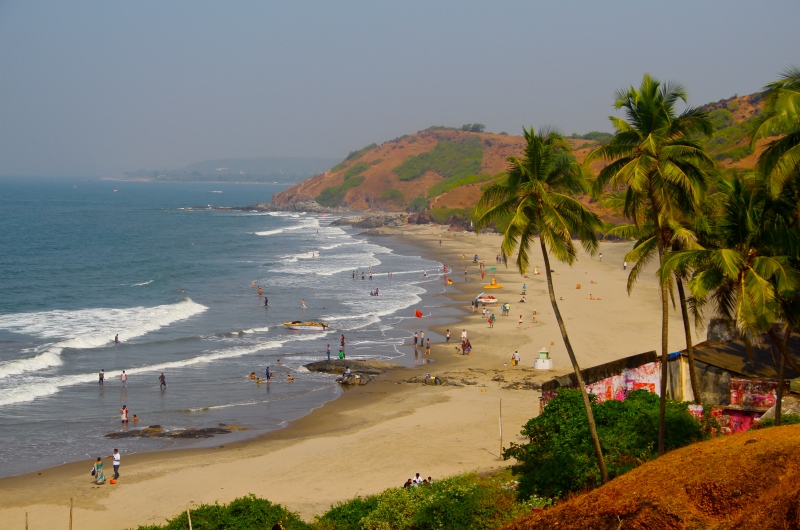 Anjuna/ Vagator Beach 17-18 kms